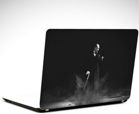 Resim Atatürk Baston Laptop Sticker 12 İnch (29X24CM) 