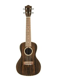 Resim Lanikai Zr-c Ziricote Concert Ukulele Üst Segment - Egzotik Seri Nadir Ziricote Ağacı Gövde, Akçaağaç Kenar Şeritleri, Nubone Xb Eşik, Üstün Rezonans Ölçüler: Concert Boy / 15 Perde 