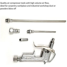 Resim Hallow Pnömatik Toz Mini Hava Üfleme Tabancası Kiti 5 Adet 