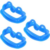 Resim IgnisForge 3x Mavi Diş Retraktörü Yumuşak Silikon Ağız Içi Dudak Yanak Ağız Açıcı Genişlet Ortodontik (Yurt Dışından) 