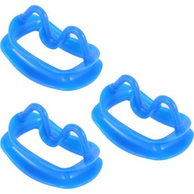 Resim IgnisForge 3x Mavi Diş Retraktörü Yumuşak Silikon Ağız Içi Dudak Yanak Ağız Açıcı Genişlet Ortodontik (Yurt Dışından) 