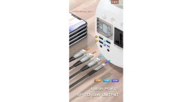 Resim Sepetim Konfulon CN01 Powerbank 45.000 Mah Kamp Şarj Pd - Beyaz 