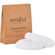 Resim Seniha Skincare Pamuk Yıkanabilir Makyaj Temizleme Pedi 2li 