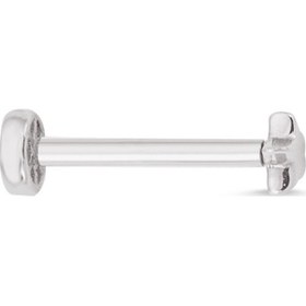 Resim Beyaz Altın Yıldızlı Tragus Küpe As54Pcr3 Altınsepeti Beyaz 