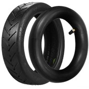 Resim Youmex 8.5 İnç Lastik Dış Lastik + Hava İç Lastik Seti Gümüş+nilon, Siyah - Xiaomi Uyumlu 