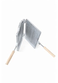Resim El Tost Makinesi Ocak Üstü Gri (Küçük) 