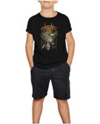Resim Lamb Of God 4 Papat Siyah Çocuk Tişört Siyah 