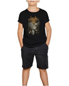 Resim Lamb Of God 4 Papat Siyah Çocuk Tişört Siyah 