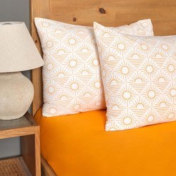 Resim Sunny Terra %100 Pamuk Tek Kişilik Lastikli Çarşaf Set 