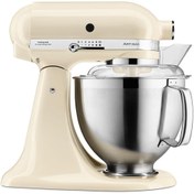 Resim KitchenAid Artisan 5KSM185PSEAC 300 W 4.8 lt Almond Cream Hamur Yoğurma Makinesi 
