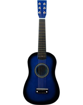 Ximistore9 23 İnç Ahşap Küçük Gitar - Çocuklar İçin Başlangıç Seviyesi Müzik Enstrümanı - Kolay Kullanım - Ahşap Rengi