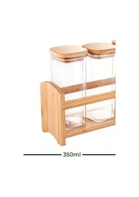 Resim Bambum Saphire 4 Parça Standlı Baharatlık Seti B5585 Bambu 