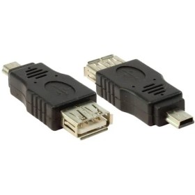 Resim Ti-Mesh Mini 5P M - Usb A F - Nickel/Black 
