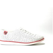 Resim Mini Angel 211 Deri Beyaz Lastik Bağ Casual Kız Çocuk Ayakkabı Beyaz 