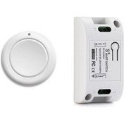 Resim Crackedice Akıllı Ev Kablosuz Işık Anahtarı Rf 433 Mhz Uzaktan Kumanda Ac 110v 