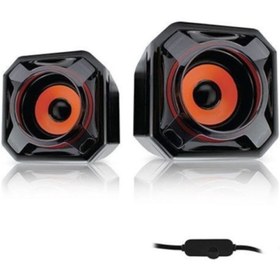 Resim Mikado MD-177 2.0 Turuncu 2.0 5w-2 Turuncu Mini Usb Speaker 
