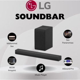 Resim LG Soundbar ,300W,2.1 Kanal,Bluetooth,HDMI 