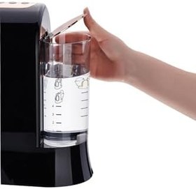 Resim Korkmaz - A862-04 Kahvekolik Deluxe Aqua Kahve Makinesi Siyah/RoseGold 