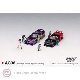 Resim 1:64 Mini GT 2024 Car ENTHUSIASTS FIGURINES 