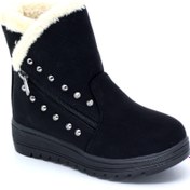 Resim TRENDYSHOES Trendyshose 6411 Kız Çocuk Içi Kurklu Kaymaz Taban Bot 