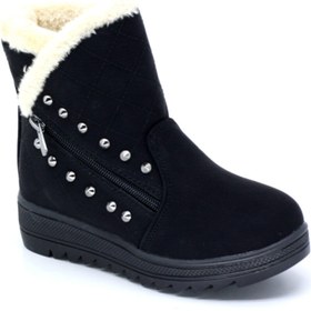 Resim TRENDYSHOES Trendyshose 6411 Kız Çocuk Içi Kurklu Kaymaz Taban Bot 
