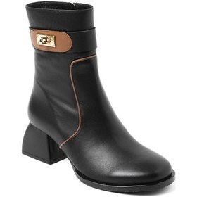 Resim Sıyah Bot Kadın Tu-5534 101-1104 John May Siyah 