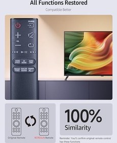 Resim RETROSUN AH59-02631A Samsung Sound Bar için Yedek Soundbar Uzaktan Kumandası, HW-H450 HW-HM45 HW-HM45C HWH450 HWHM45 HWHM45C HW-H450/ZA ile Uyumlu 