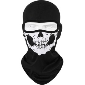 Resim Fr Ferro Motosiklet Kurukafa Balaklava Güneş Koruyucu Rüzgar Geçirmez Motor Maske 2 Adet 