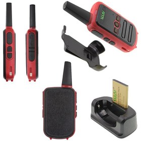 Resim Wln KD-C51 16Kanal Kırmızı Tekli Telsiz 
