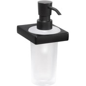 Resim System Siyah Flat Sıvı Sabunluk (BA1019 006 AL6-C1) 