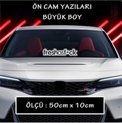 Resim fresh yazı oto sticker ön arka cam yazısı - tuning modifiye etiket 