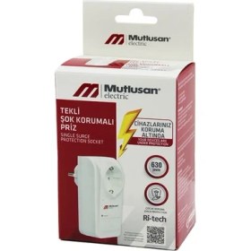 Resim Tekli Şok Korumalı Priz Golyat Rİ-TECH-001 (5256) 