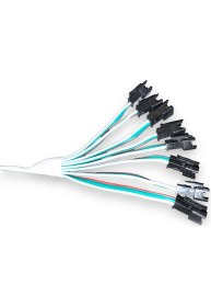 Resim Cata Hazar LED 8'li Pixel Çoklayıcı Amplifier WS2811-WS2812B Piksel Şerit bağlantı adaptör Çoğaltıcı Dağıtıcı birleştirici kablo 5-24 Volt 