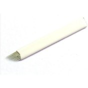 Resim Microblading 9 Pin İğne Beyaz 12 Adet 