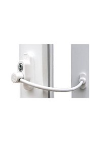 Resim Çelik Halatlı Pvc Pencere Emniyet Çocuk Güvenlik Kilidi Çok Renkli 