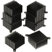 Resim Perfect 10'lu Alüminyum Isı Lavabo Isıncı LED Amplifikatör Transistör Ic Için Soğutucu Soğutma (Yurt Dışından) 