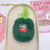 Resim Baijiafu2 Yeni Yaratıcı Sevimli Anahtarlık Karikatür Peluş Bebek Kolye Çok Yönlü Anahtarlık Kolye Çanta Bebek Çekicilik (Yurt Dışından) 