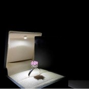 Resim LOTUS JW Lotus Çiçeği Yüzük & Işıklı Yüzük Kutusu - 925 Ayar Gümüş Yüzük 