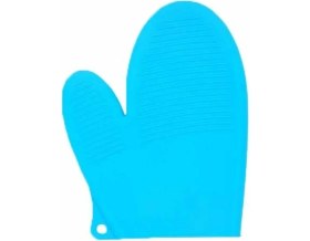 Resim Pratik Mağazam Fırın Eldiveni Silikon Kaymaz Su Geçirmez Yanmaz Silikon Eldiven - Dev Boy 