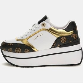 Resim Guess Camrio Platform Kadın Sneaker Ayakkabı Fl7cmrfal12 Kahverengi 