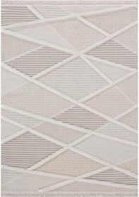 Resim Vivaldi Soho 1087 Krem İskandinav Salon Yolluk Halısı 