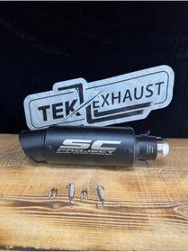 Resim Tek Exhaust SC PROJECT Motosiklet Egzoz 