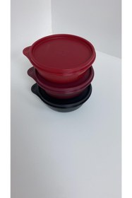 Resim Tupperware Saklama Kapları Yeni Şeker Kaplar 300 Ml 3'lü Yeni Renk 