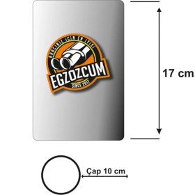 Resim 100 Mm. Hks Tam Yanık Egzoz Eksoz Ucu 