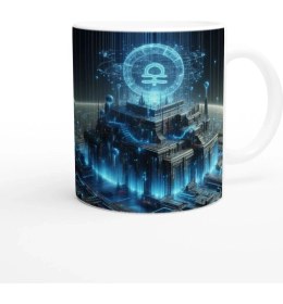 Resim Kova Burcu Baskılı Kahve Kupası - Burçlar Krallığı Şatosu Vs3 