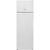 Resim ST 30010 242 L Statik Çift Kapılı Beyaz Buzdolabı Regal