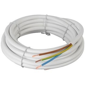Resim Ms 3x1,5 Ttr Cca Beyaz Renk Kablo 40 Metre 