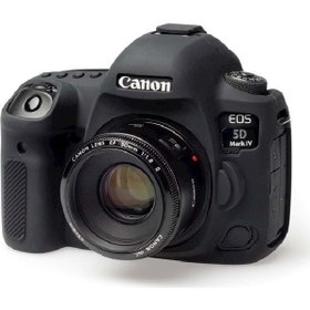 Resim DP Canon 5Dmark VI Silikon Kılıf (SİYAH) 