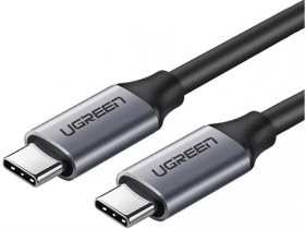 Resim Ugreen Usb 3.1 Type-c 1.5 Metre Şarj ve Data Kablosu Siyah 