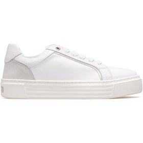 Resim Mammamia Kadın Hakiki Deri Sneaker Günlük Ayakkabı 25k D25ka-490 Z Beyaz 